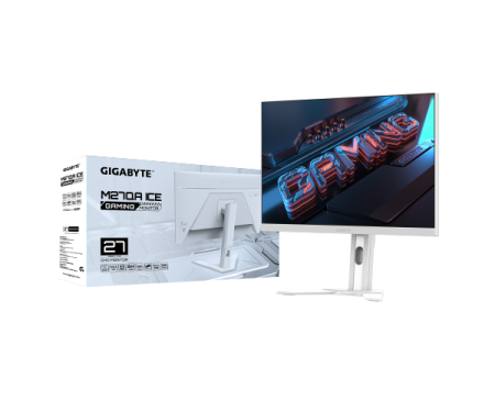 מסך גיימינג Gigabyte M27QA ICE 2K SS IPS 180Hz 1MS HDR USB KVM