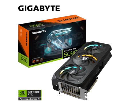 כרטיס מסך Gigabyte GeForce RTX 5090 GAMING OC 32G
