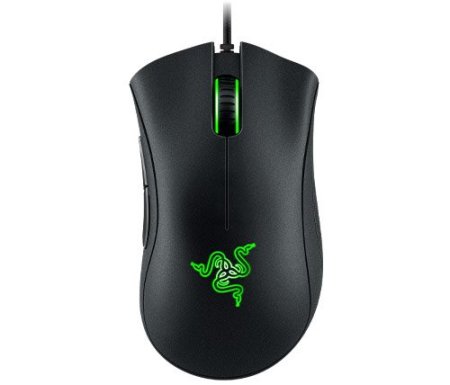 עכבר גיימינג חוטי Razer Deathadder Essential - צבע לבן שנתיים אחריות ע"י היבואן הרשמי