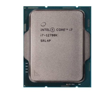 מעבד דור 12 INTEL I7-12700K Tray 12 Cores 5Ghz Unlocked NO FAN