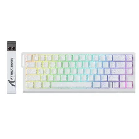 ATTACK SHARK X68 HE WHITE