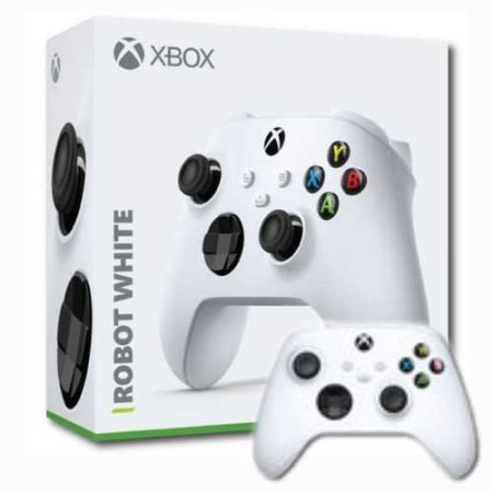 XBOX  CONTROLLER - ROBOT WHITE MICROSOFT